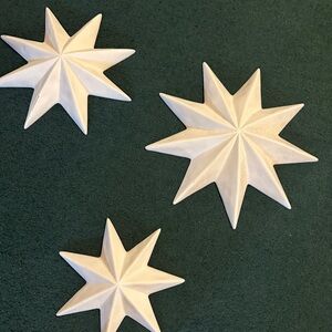 White Star Wall Decor Set